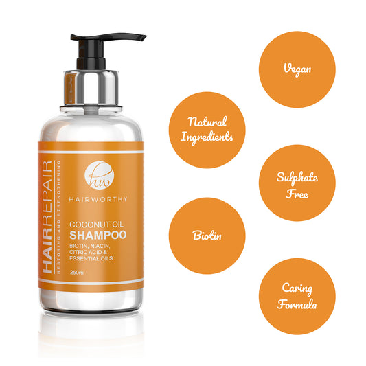 Hairworthy Hairrepair Shampoo – Repair & Strengthen, Damaged Hair