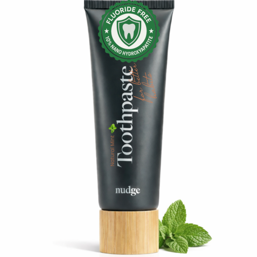 Nudge Nano Hydroxyapatite Toothpaste – Fluoride-Free & SLS-Free | 4.5 oz