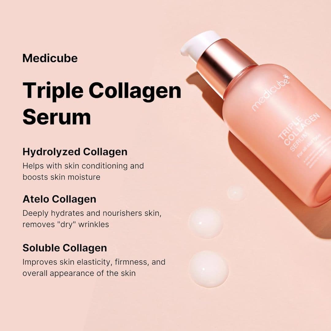 Medicube Triple Collagen Serum 4.0 – Anti-Aging & Firming, 55ml
