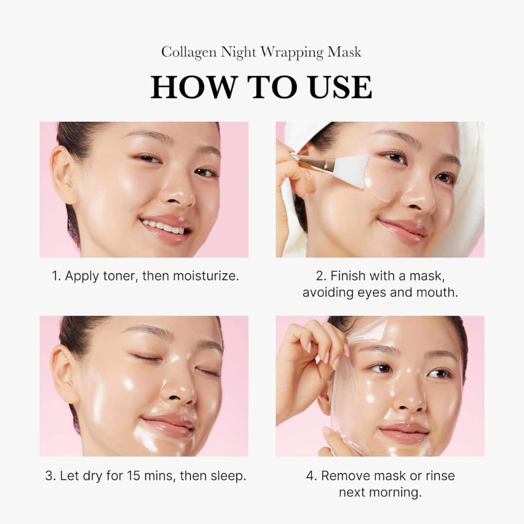 Medicube Collagen Night Wrapping Mask – Overnight Treatment, 75ml