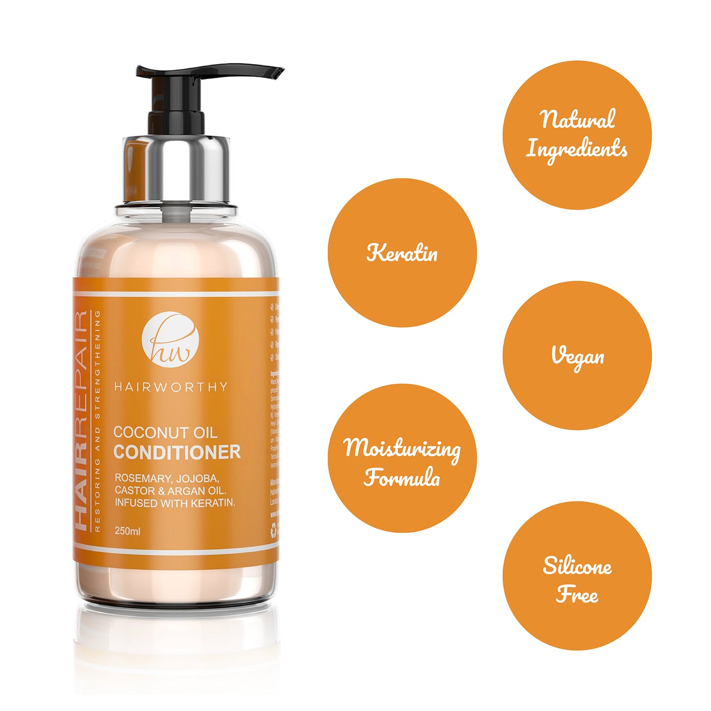Hairworthy Hairrepair Conditioner – Deep Moisture & Detangling